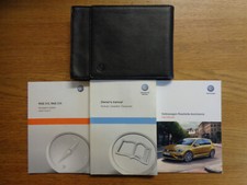 Volkswagen Transporter/Caravelle/Multivan Owners Handbook Manual and Wallet