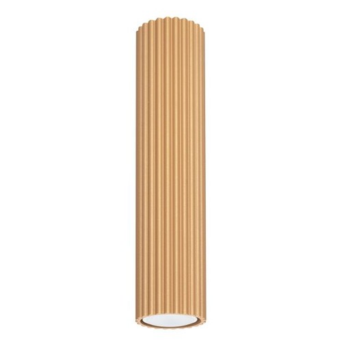 Plafonnier aluminium doré - plafonnier,