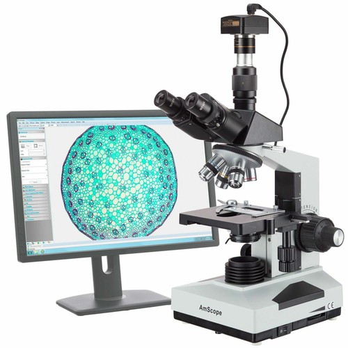 Amscope 40x 1600x labo - amscope, 40x-1600x