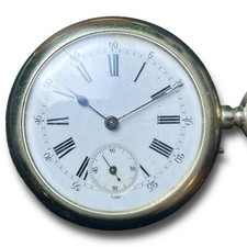 VINTAGE ROSSKOPF & CO POCKET WATCH OPEN FACE