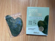 Gua Sha de massage visage Vert