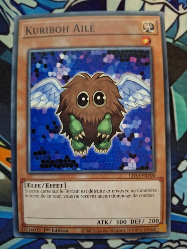 Carte kuriboh ailé - yu-gi-oh,
