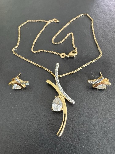 Parure collier boucle - et,