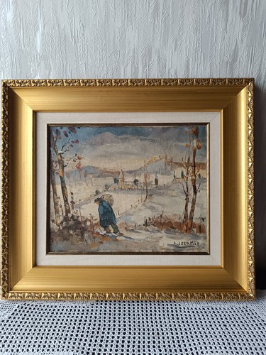 Huile sur toile - signée, l