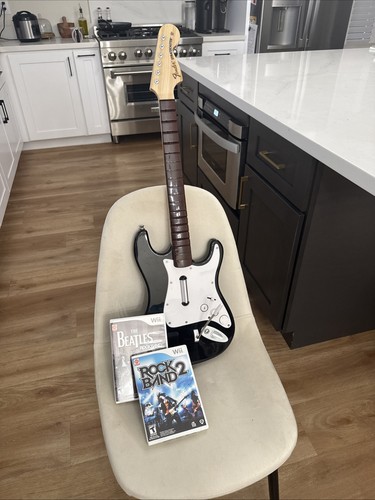 Rock band fender stratocaster - rock,