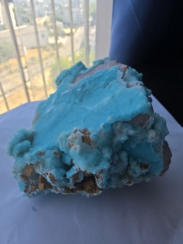 Hémimorphite massive bleue - hémimorphite,
