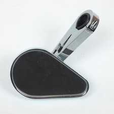 Rétroviseur guidon 22mm réversible gauche droit acier chromé pour moto custon