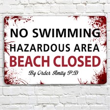 Amity Île Plage Fermé Sang