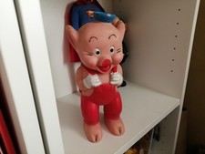 ANCIEN POUET LES 3 PETITS COCHONS WALT DISNEY 23 CM