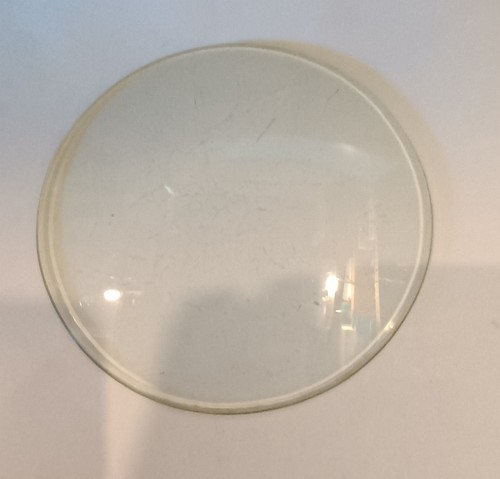Ancien verre minéral bombé - verre,