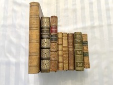 LOT 8 LIVRES ANCIENS RELIES