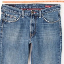 Mens Tommy Hilfiger MADISON Straight Blue Jeans W33 L32
