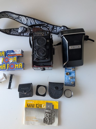 Yashica mat 124g parfaitement