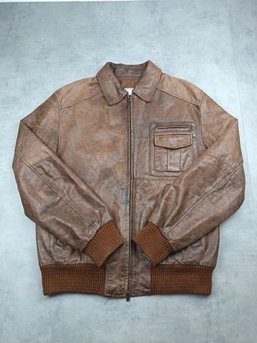 Blouson cuir aviateur - en,