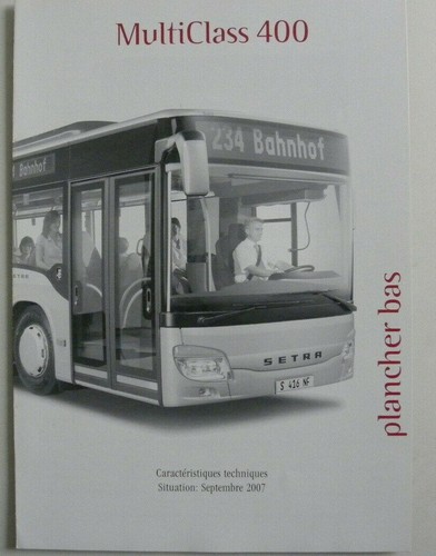 Brochure bus car setra - brochure, /