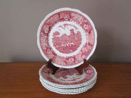 Assiettes dessert english - 6,