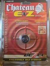 New Chateau E-Z Cylinder C480-EZ Lock With 3 Keys Sealed