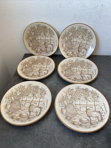 Assiettes fromages les - 6, a