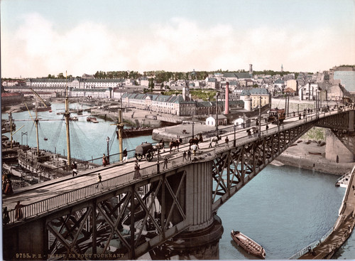 France brest general view - france,,