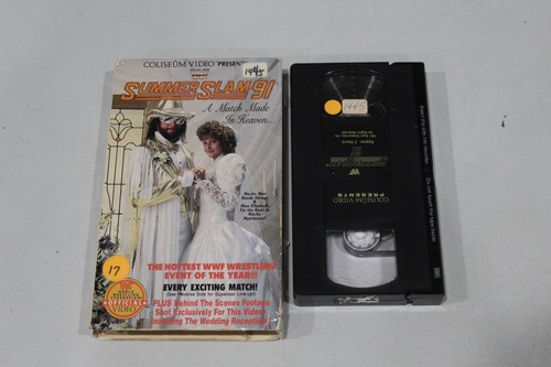 Summer slam wwf vhs - summer, '91