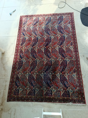 Tapis persan ancien laine - , fait