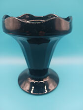 Lot of 6 Vintage Glossy Black Ice Cups VGC France