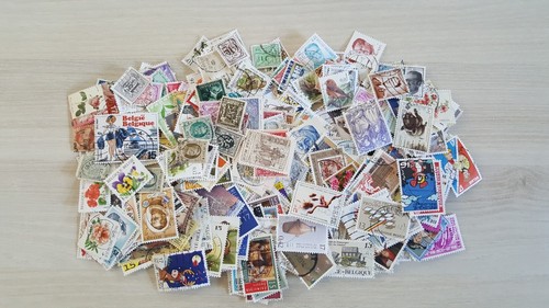 Lot 400 timbres belgique - de,