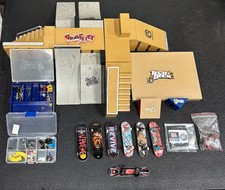 Vintage Tech Deck Skateboards, Ramps And Accessories Lot