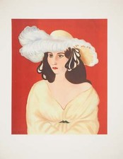 Henri MATISSE : Les plumes blanches, Lithographie signée