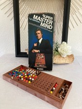 725⚜️ Old Board and Logic Game Super Master The Brain Mind Capiepa