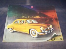 Top Rarity Gorgeous Brochure Simca 9 Aronde from 1951!!!