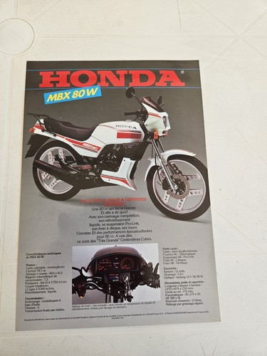 Honda mbx mtx - w, 1983
