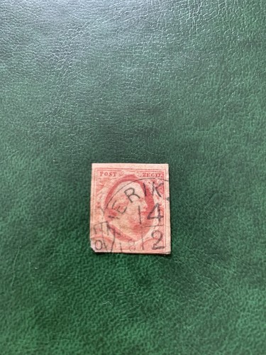 Timbre poste oblitéré rose - oblitéré,