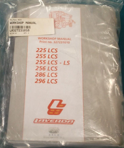 Laverda manuel atelier - manuel, d’atelier