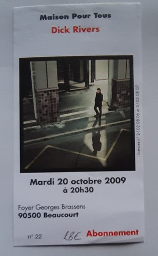 Ticket billet used - billet,