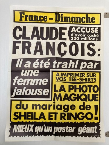 Affiche presse journal - , revue