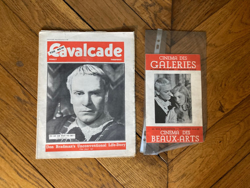 Laurence olivier 2 documents - laurence,