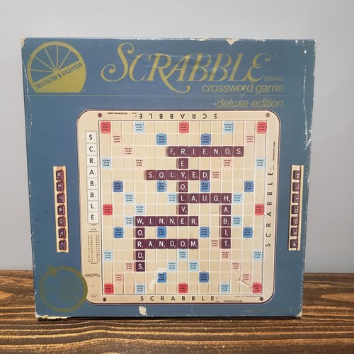 Scrabble deluxe edition - scrabble,