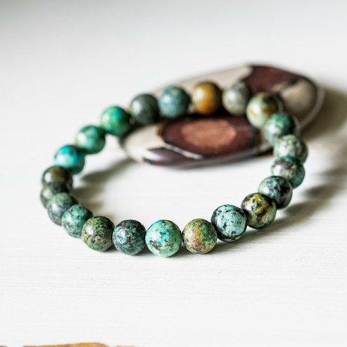 Bracelet turquoise perles - bracelet,