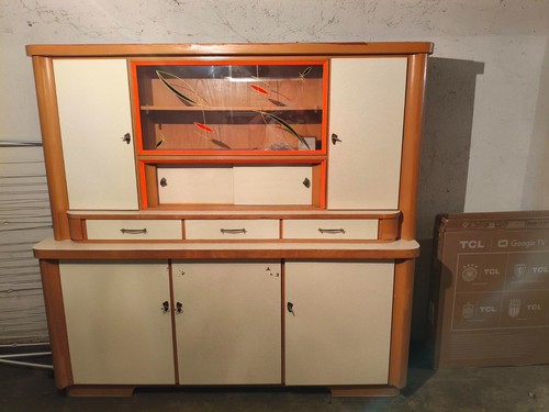 Buffet vaisselier vintage des