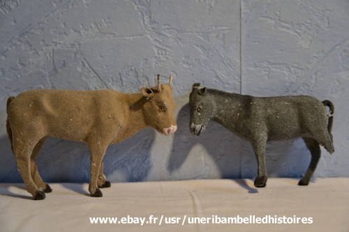 Santons devineau ane boeuf - santons,