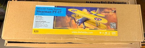 Avion micro biplan stearman - avion,
