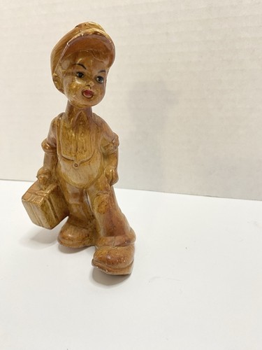 Faux wood boy with - faux, case