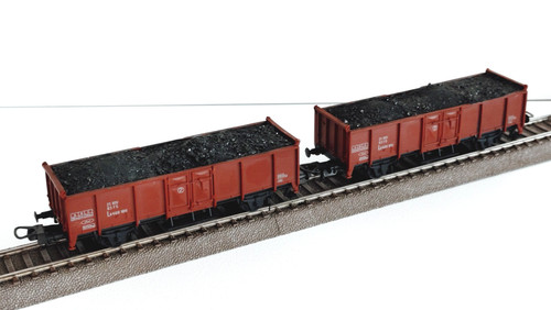Lima lot wagons tombereau - ho, 2