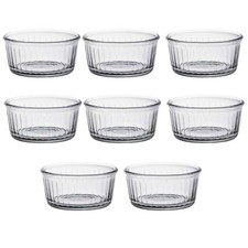 Duralex Four verre chef ramequins pour la crème brûlée Desserts 8.5cm x8