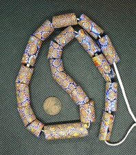 Perles MILLEFIORI Verre Murano