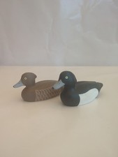 Couple de canards en bois