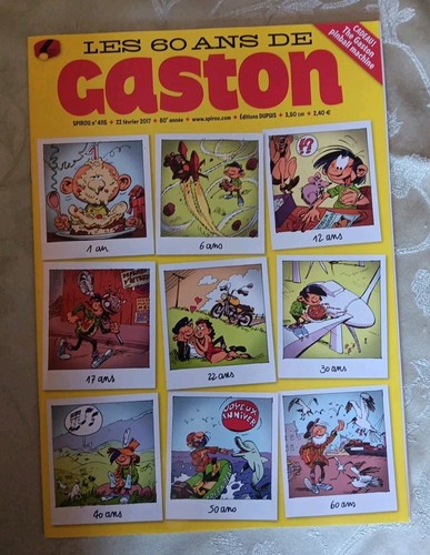 Spirou 4115 magazine - 60, ans