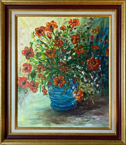 Tableau bouquet fleurs - "bouquet,