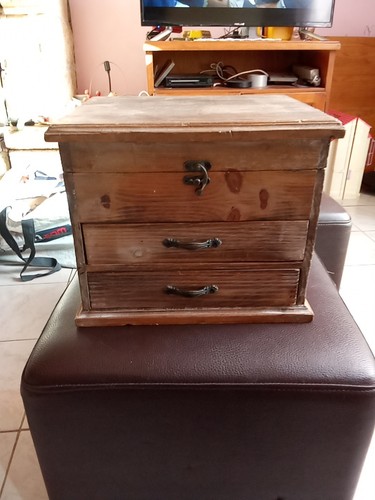 Coffre bijou avec miroir - coffre,